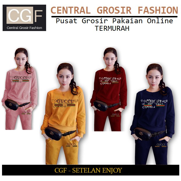 Setelan Enjoy - Central Grosir Fashion (CGF) - Ukuran XL-3XL - Matt Baby Terri