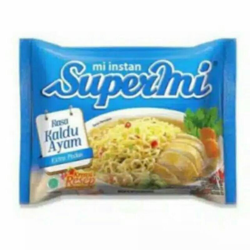 

SUPERMI 70 gr 1 BUNGKUS MIE INSTANT