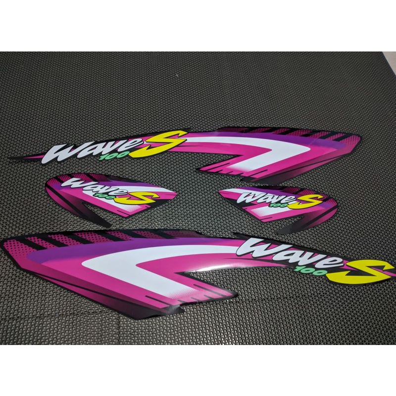 Striping Supra X 2002 2004 Custom Wave S Glossy / Sticker List Supra 100 Custom
