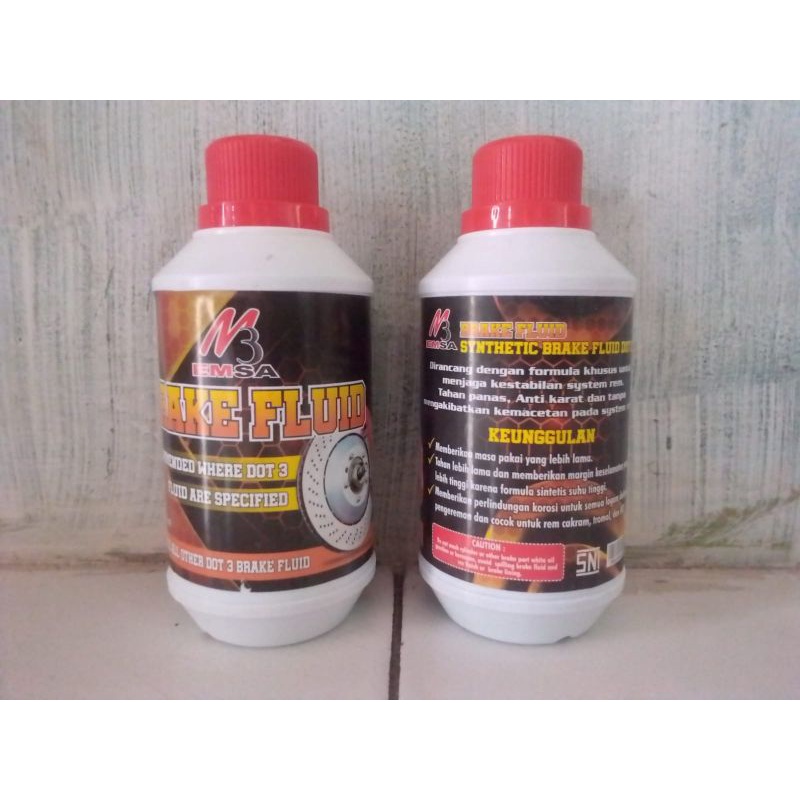 minyak rem mobil emsa dot 3