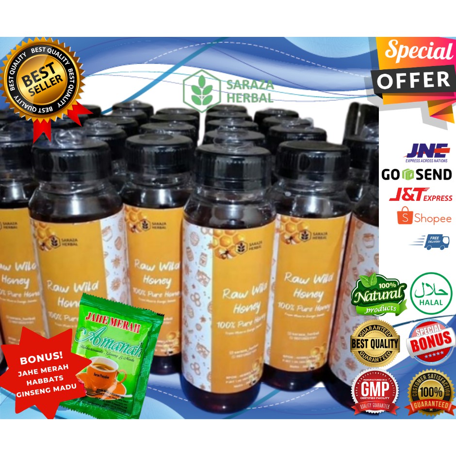 

PROMO! RAW WILD FOREST HONEY - MADU HUTAN LIAR SEGAR