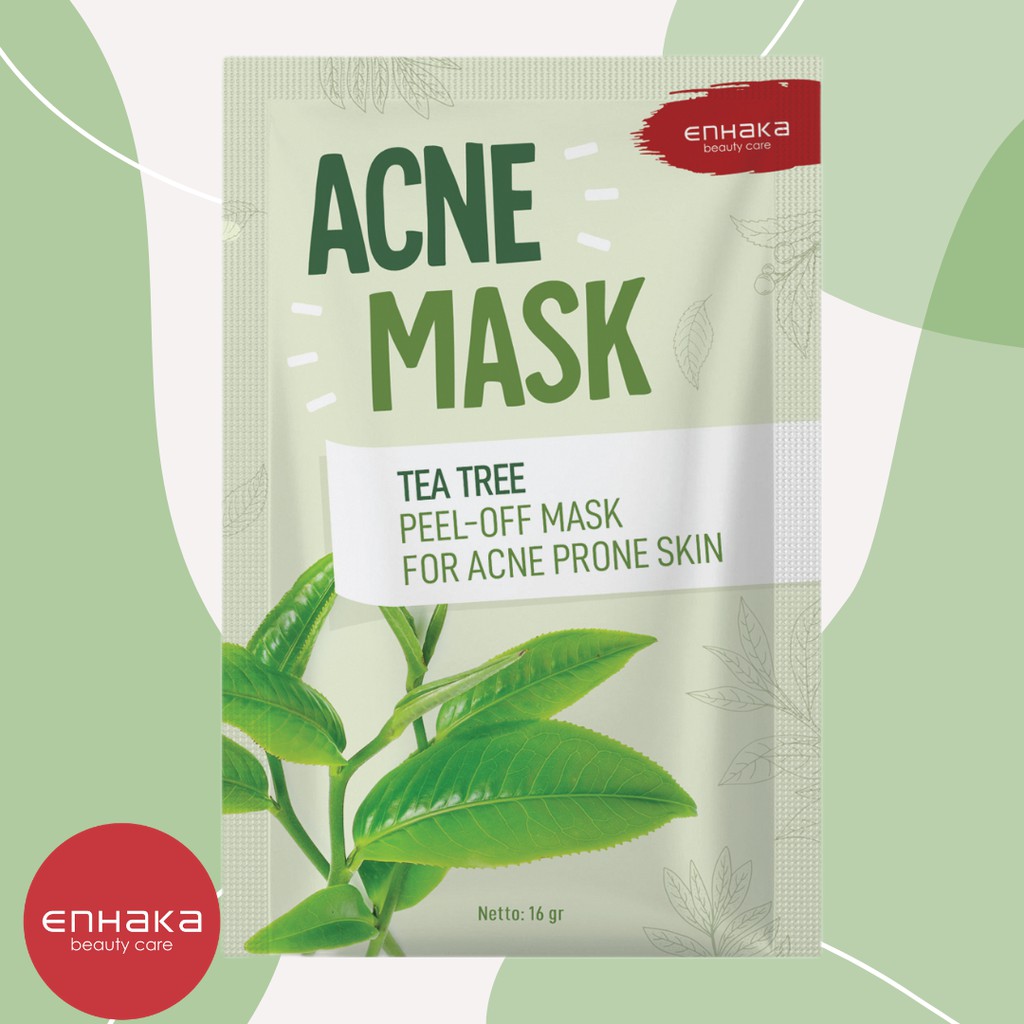 Enhaka Beauty Care Masker Peel Off Mask Acne