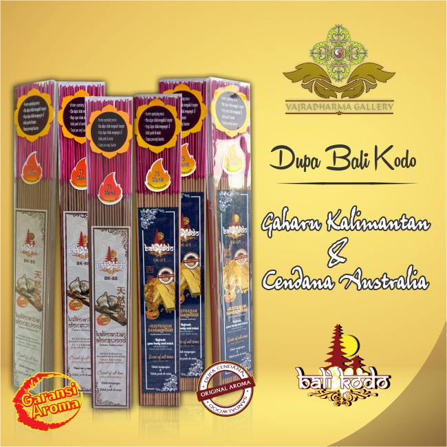 Dupa Hio Wangi Harum Bali Kodo Gaharu Kalimantan dan Cendana Australia 88 batang
