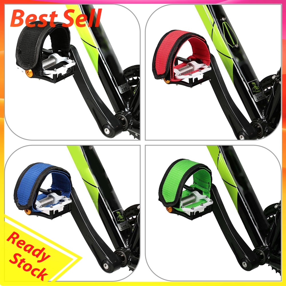 Nylon Bike Fixed Gear Pedal Strap Anti-slip Bicycle Extended Foot Straps