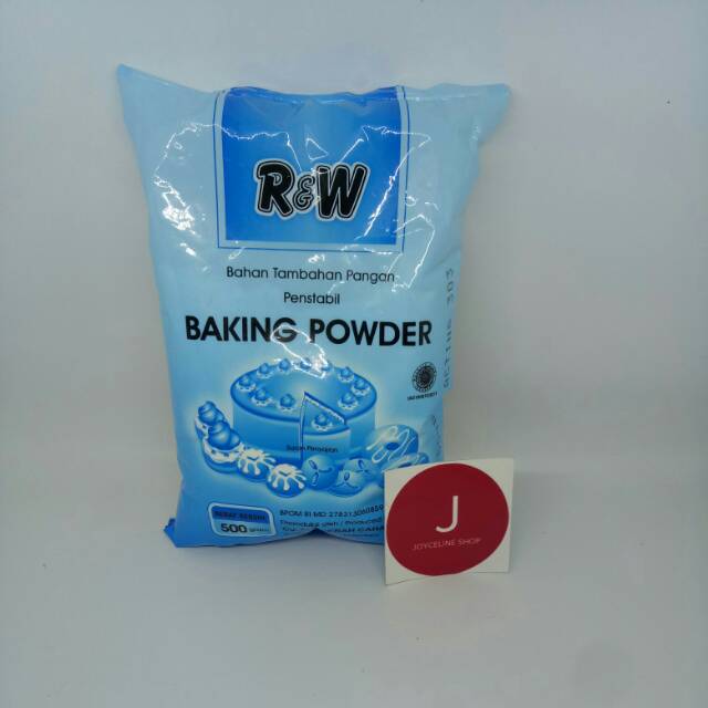 

Baking powder double acting R&W 500g