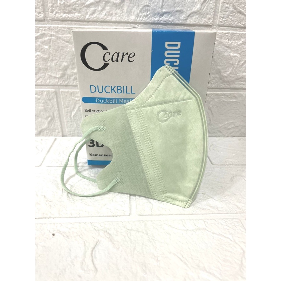 DUCKBILL 4PLY CCARE - MASKER DUCKBILL 4PLY  CCARE