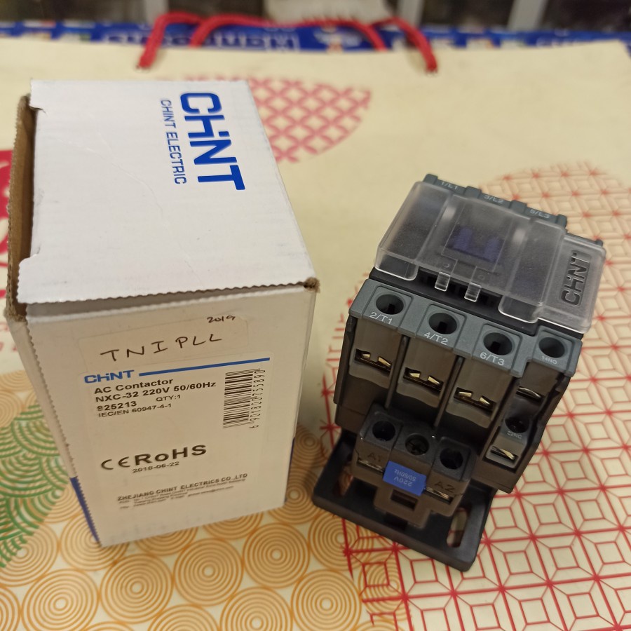 Magnetic Contactor Chint Nxc 32 / Kontaktor Original