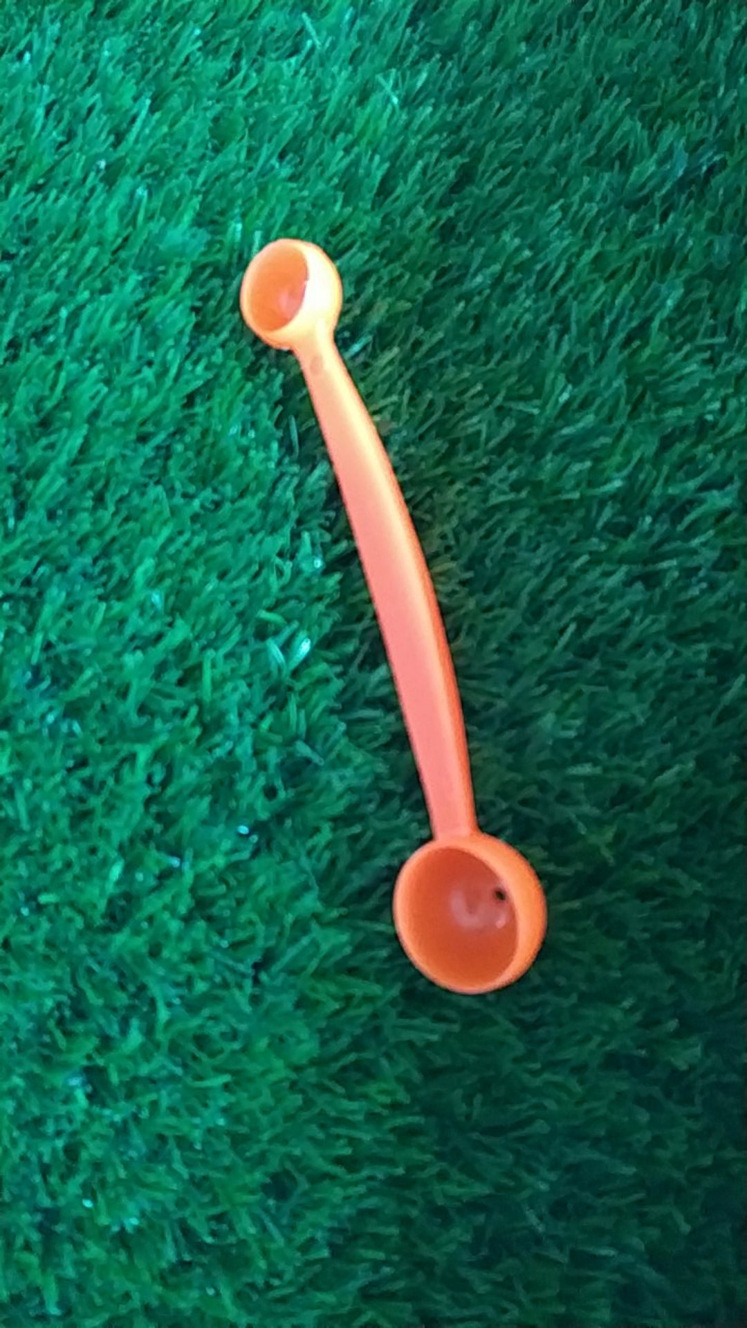 Sendok Buah Koktail Plastik Bulat - Random Color