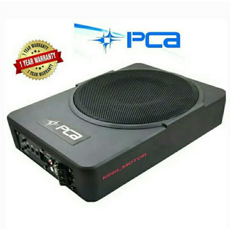 BASSTUBE SUBWOOFER KOLONG SLIM AKTIF PCA D-108/D108/108 (10 INCH)