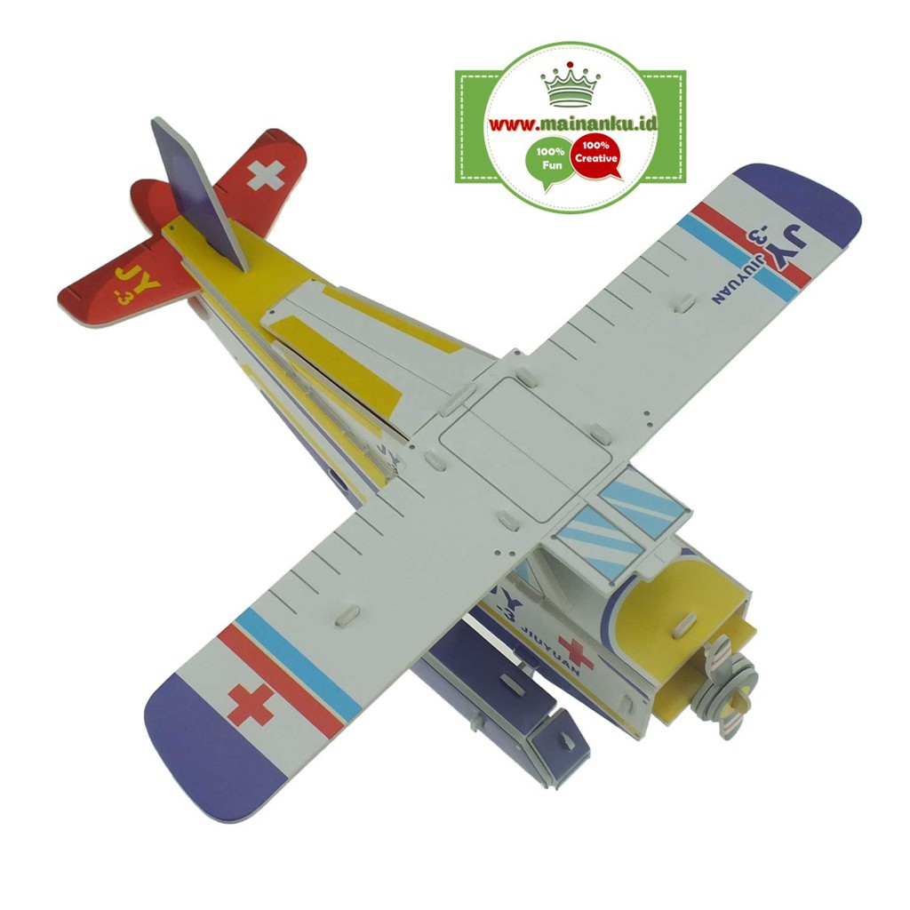 3d Mini Puzzle | SEAPLANE | Mainan Kreatifitas Anak - 1690-16