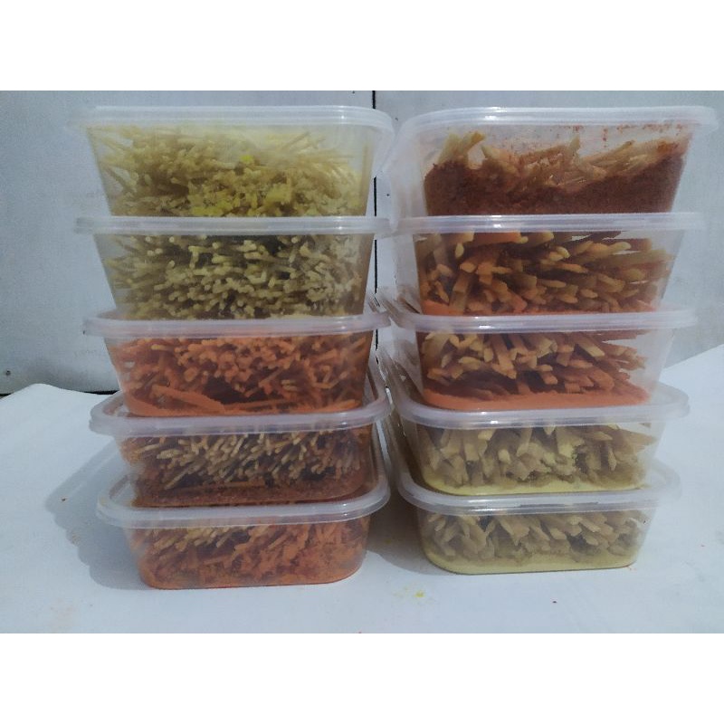 Mie lidi ijuk kecil2 kemasan box berat 100gr termurah