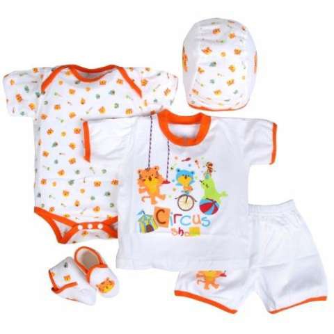 Baby Set KIDDY 11143 - Baju Setelan, Jumper, Sepatu, dan Topi Bayi - Kado Lahiran Bayi