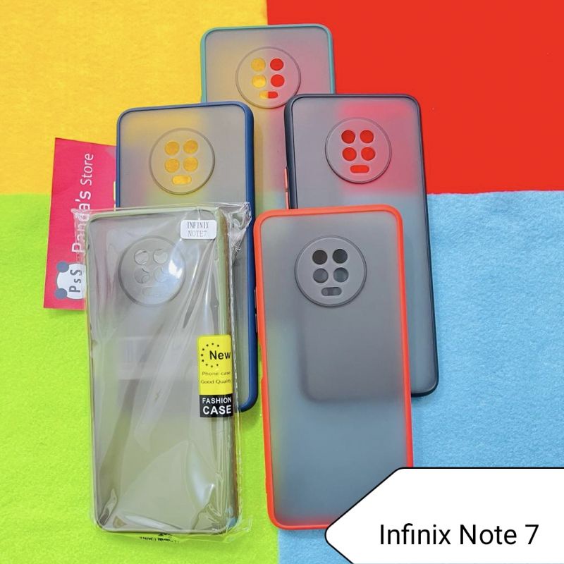 Case Infinix Note 7 My choice softcase Original Dove Oil [Premium]