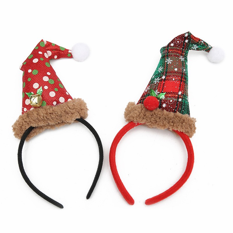 Bando Natal Topi Santa Murah Aksesories Rambut Cosplay Pesta Natal