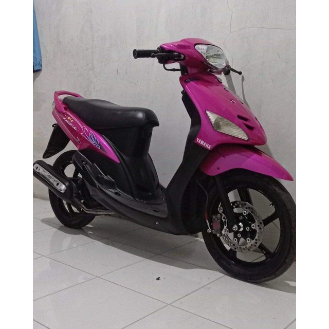 striping amore bunga Mio Vietnam transparan sporty/smile