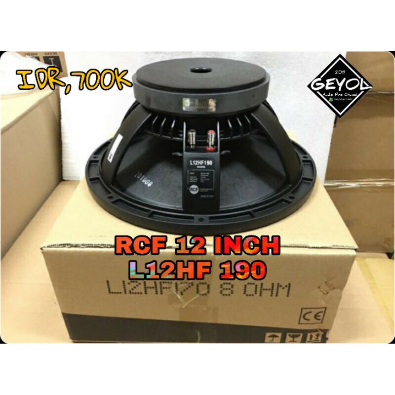 RCF 12INCH L12HF190