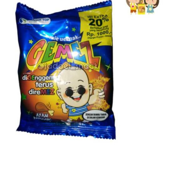 

4.4 Promo Brand MIE GEMEZ BOTAK JADUL - Mie Gemez Jadul - Mie Remez by Jadoel Snack