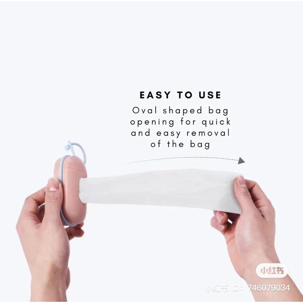 LITTLE MOLLY | Dispenser Kantong Sampah Portable Poop Pet Popok Diapers Plastik Kotoran Serbaguna
