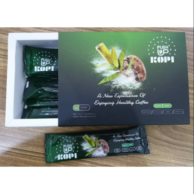 

⭐⭐⭐⭐⭐ TERLARIS PUSH UP KOPI ORIGINAL - Isi 12 Sachet Paling Murah