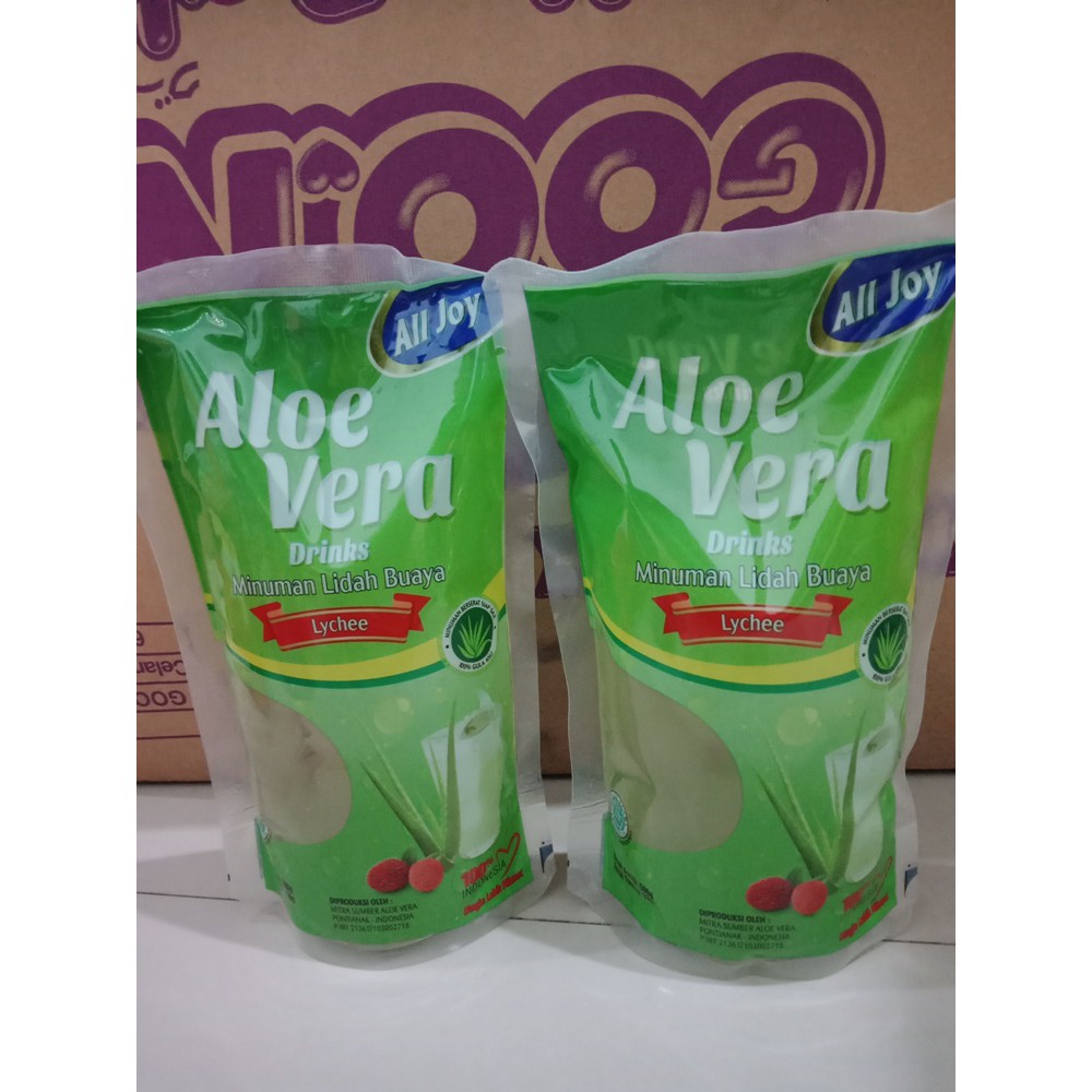 

AllJoy Aloevera Lychee 500 Gr