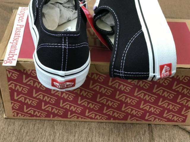 VANS AUTHENTIC PREMIUM CLASIC BLACK WHITE WAFFLE DT