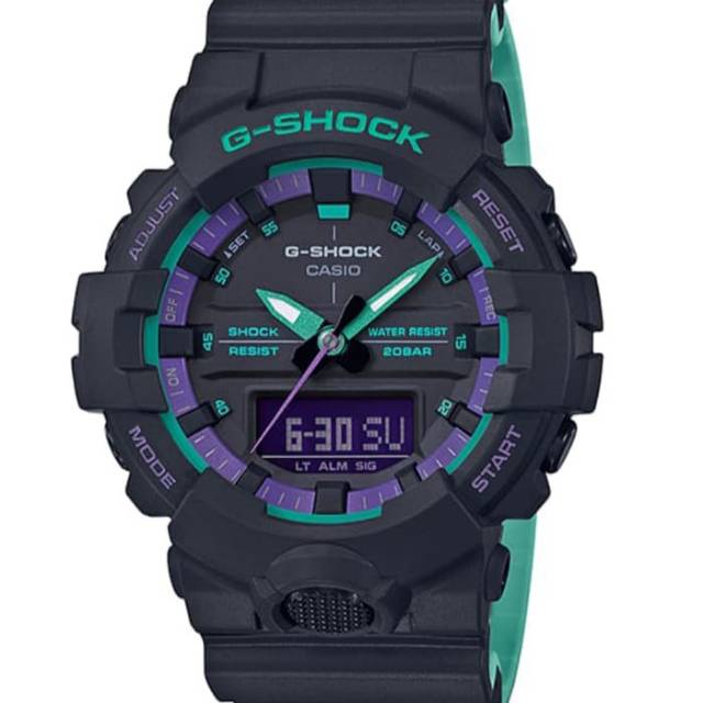 Gshock GA800BL-1ADR GA-800BL-1ADR original garansi 2 th