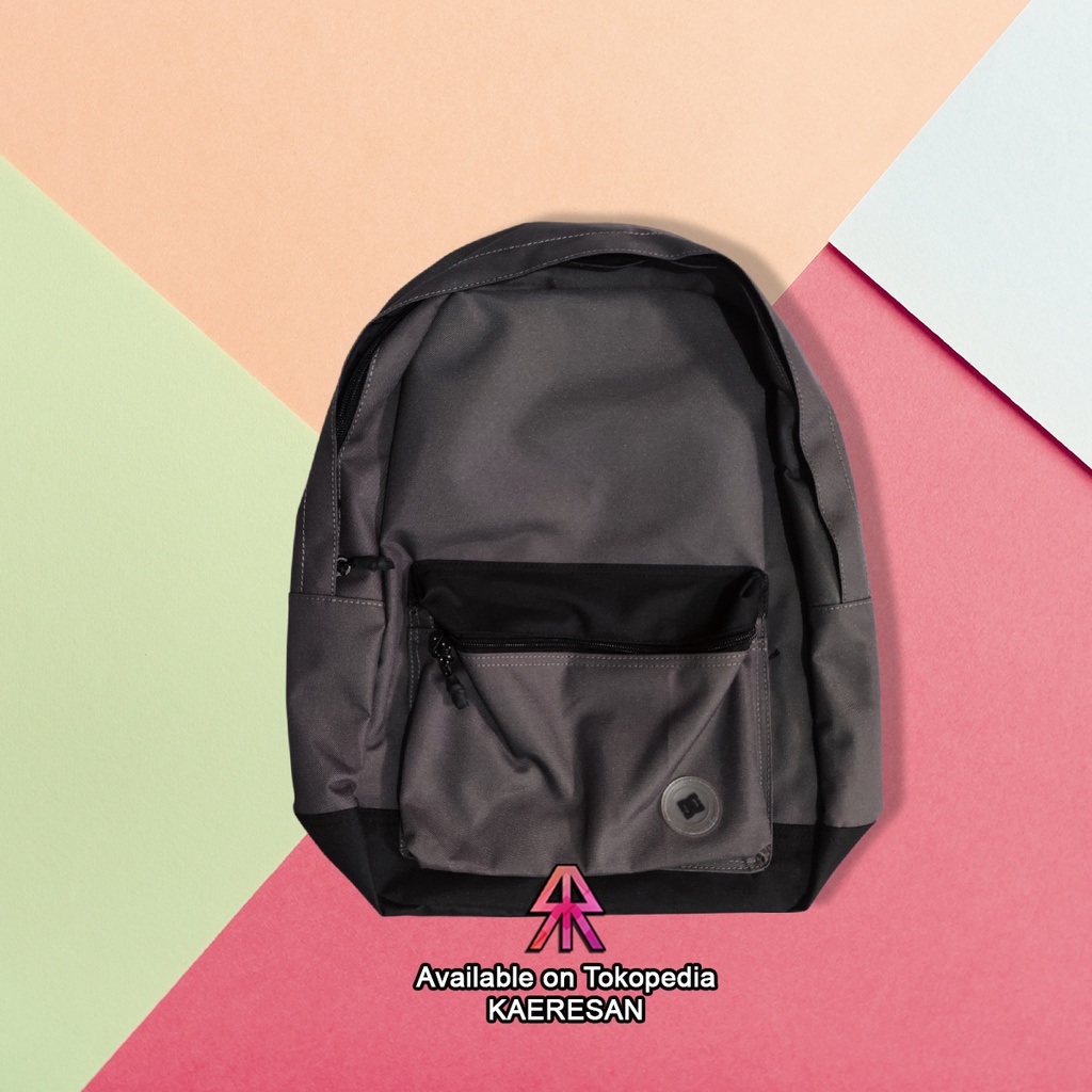 Tas Backpack DC Nickel Bag Dark Shadow Original