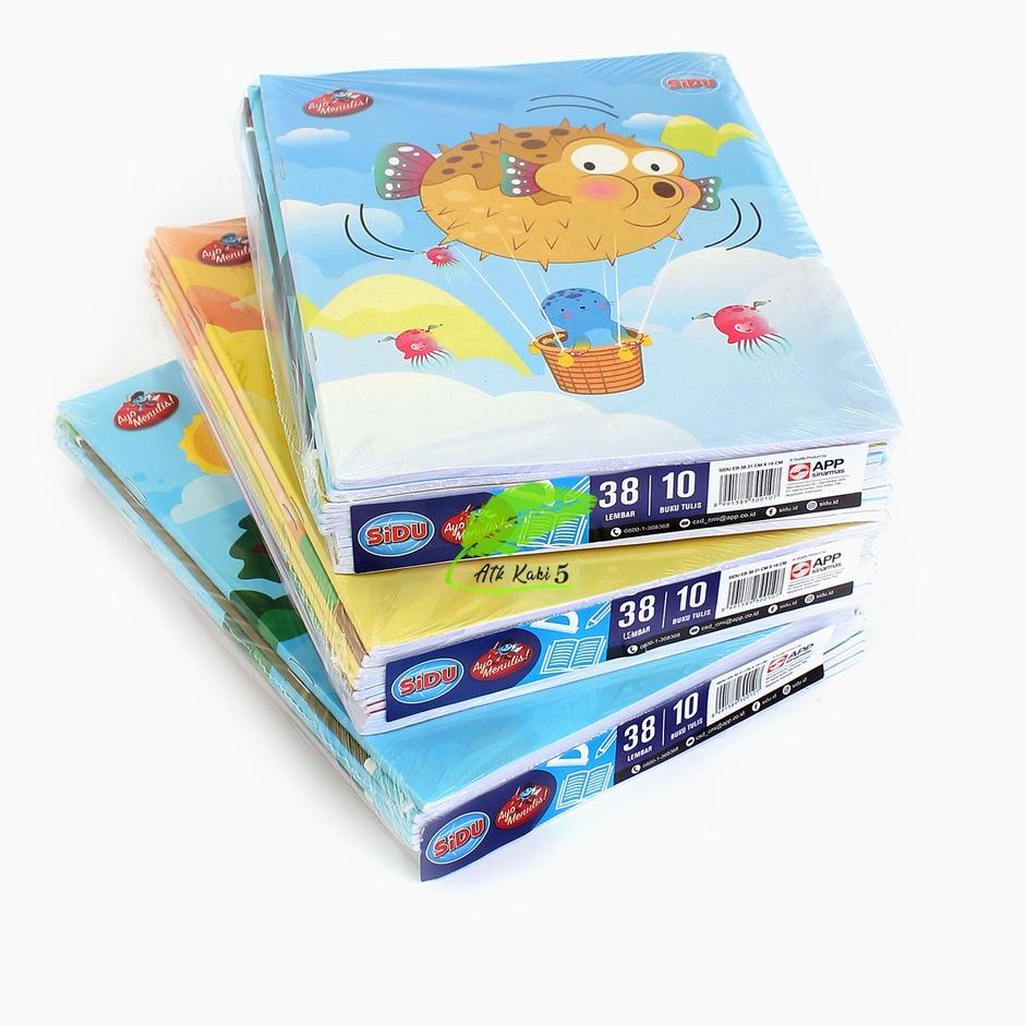 

BUKU TULIS SIDU 38 Lembar [ PACK ] ㄳ