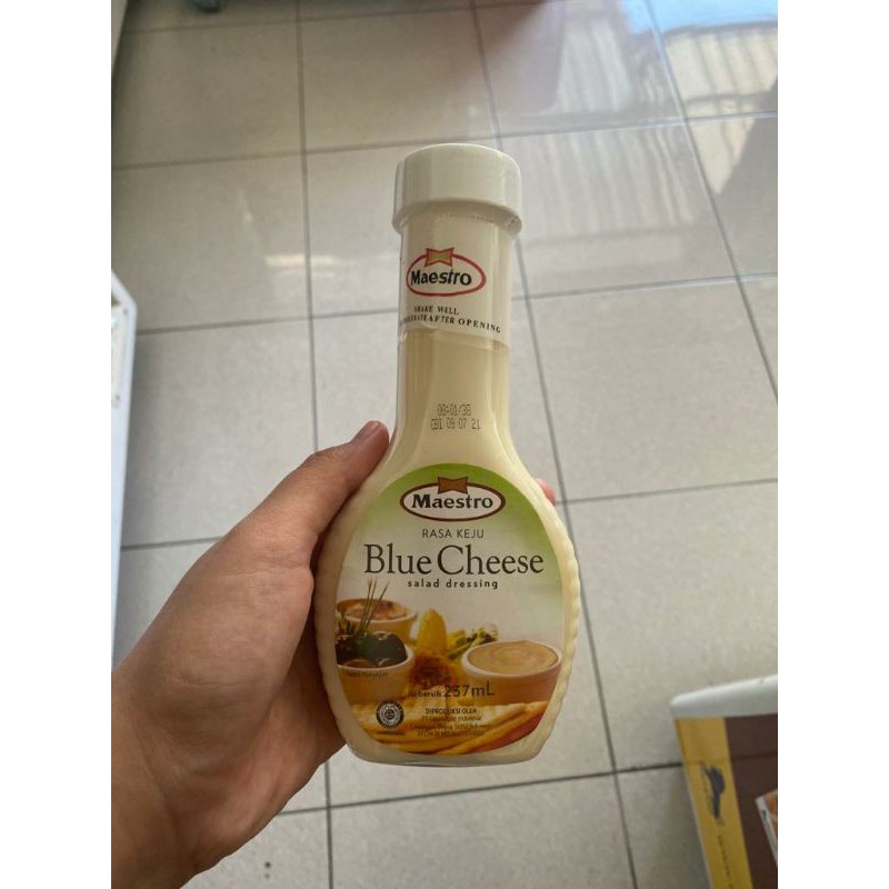 

Maestro Blue Cheese Salad Dressing Rasa Keju 237ml