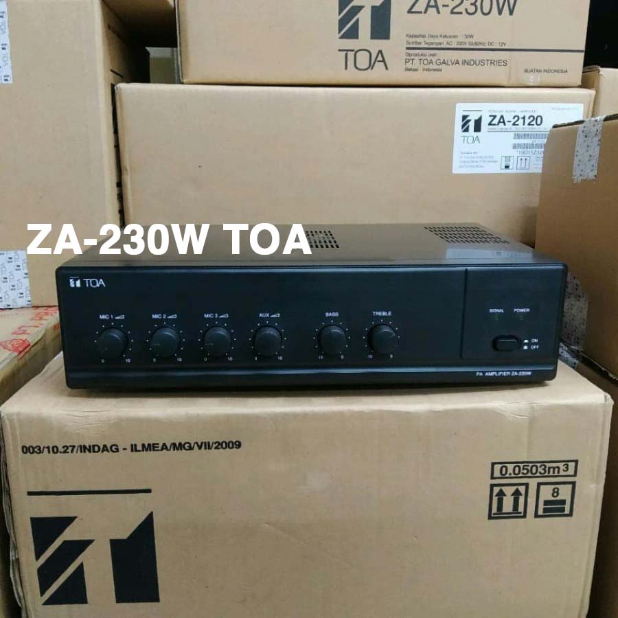 Amplifier TOA ZA-230W TOA ZA230W Original Ampli 230 WATT TOA ZA 230 W Original