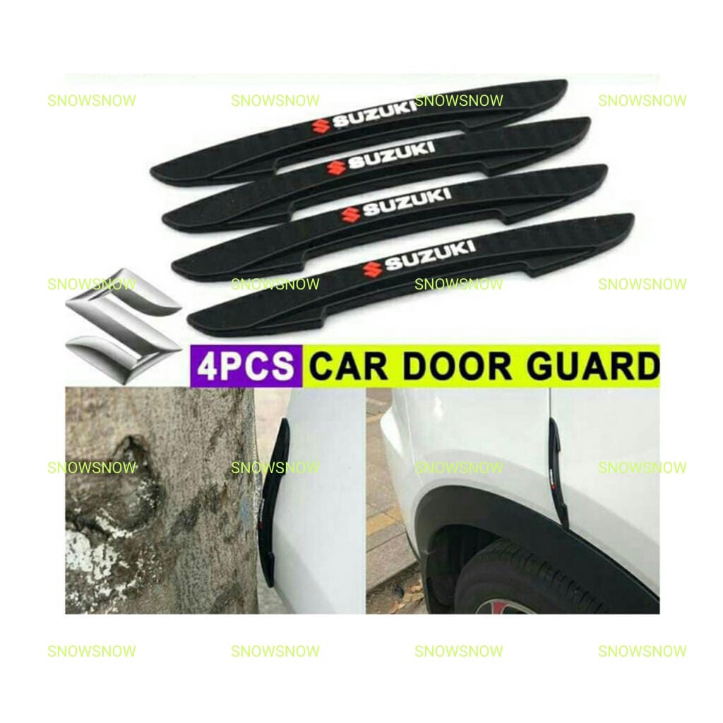 Door Guard Logo Toyota Honda Nissan Suzuki Pelindung Pintu Mobil