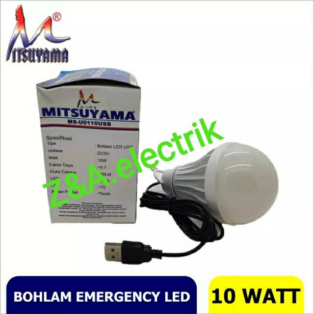 Bohlam USB 1,5 Meter MITSUYAMA MS-U0110