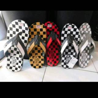 SENDAL JEPIT  PRIA VANS  KULIT SINTETIS SANDAL  JAPIT FLAT 