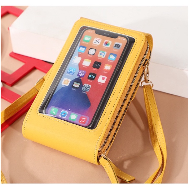 Tas Selempang Wanita Dompet Hp Cewek Touchscreen Mini Bag FL SJ1207