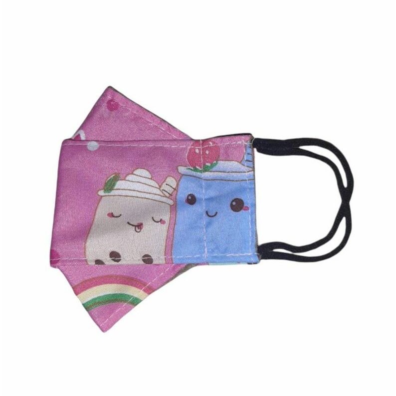 Masker Kain Anak 3D Motif boba Premium