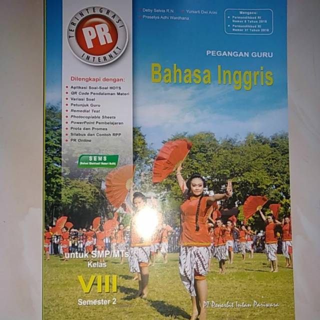 

Buku PR PG Bahasa Inggris kelas 8B