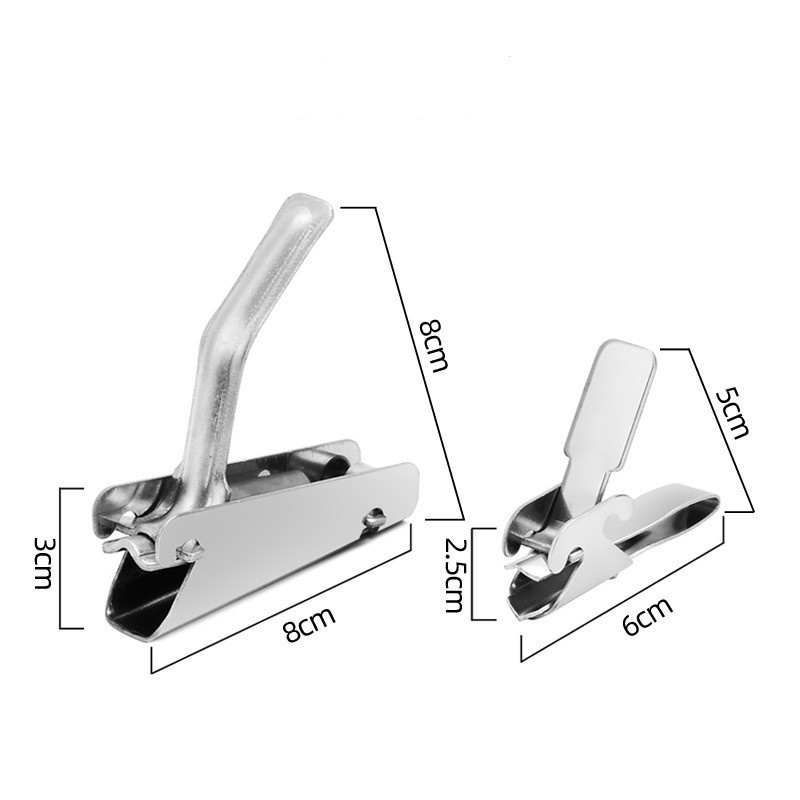 Tang Pembuka Kacang / Biji Bunga Matahari Bahan Stainless Steel Untuk Dapur