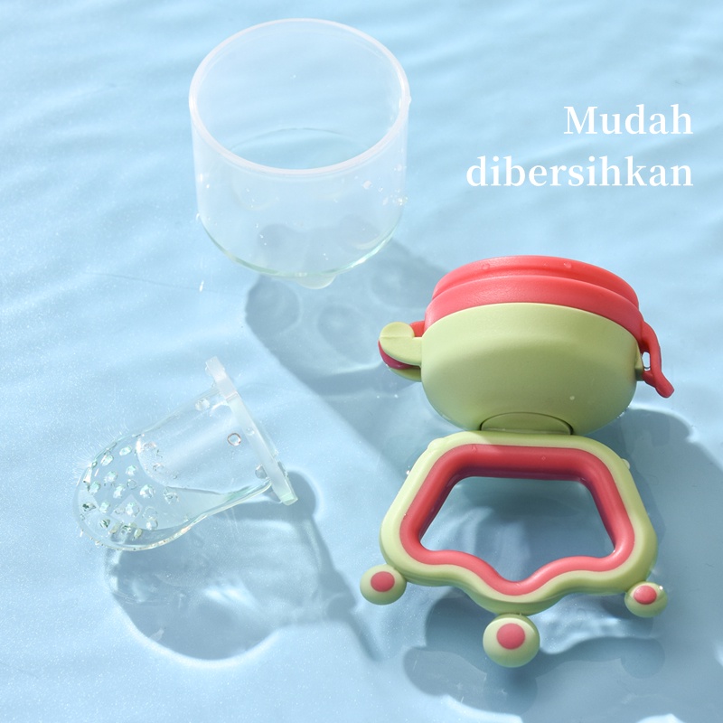 Dot Buah Bayi MPASI Baby Fruit Feeder Pacifier Empeng Buah Bayi Silikon Baby Fruit &amp; Food Feeder BPA Free CJ06