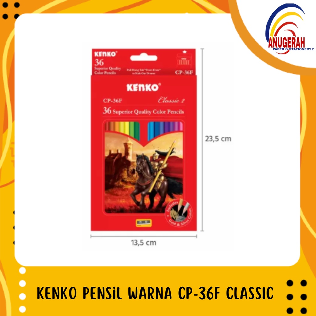 

KENKO PENSIL WARNA CP-36F CLASSIC (PCS)