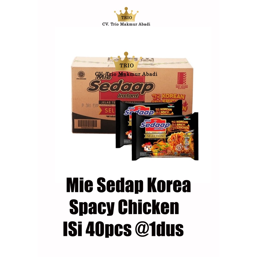 

Mie Sedaap Korea Spicy Chicken 1 Dus