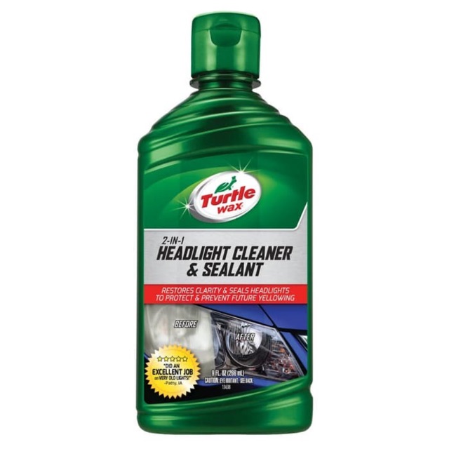 Turtle Wax Headlight and Sealant 266ml