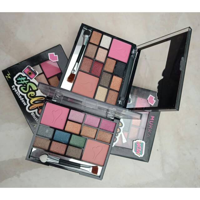 Selfie eyeshadow &amp; Blusher Mukka
