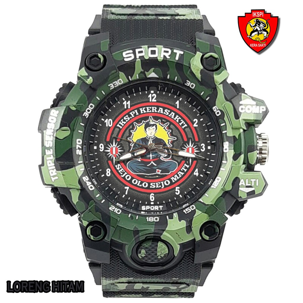 (Exclusive) PERGURUAN IKSPI / KERA SAKTI Loreng Army - Motif 14