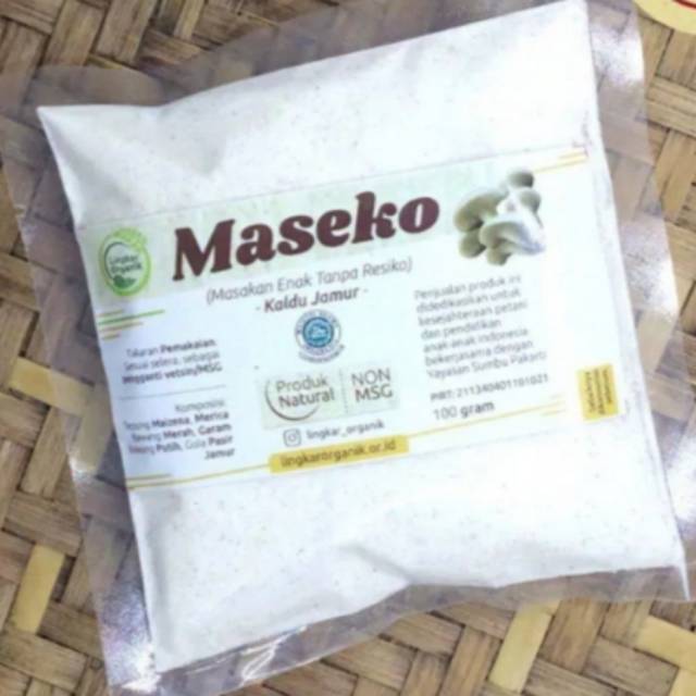 

Masko kaldu lingkar organik