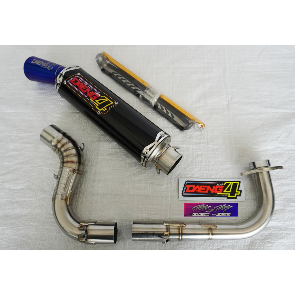 Knalpot Exhaust Daeng 200cc Mio Nouvo Original
