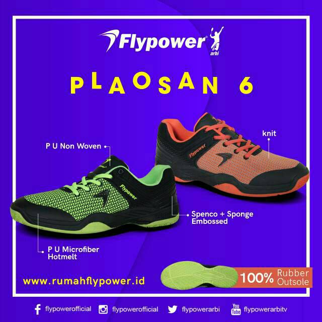 Sepatu FLYPOWER PLAOSAN 6 ORIGINAL