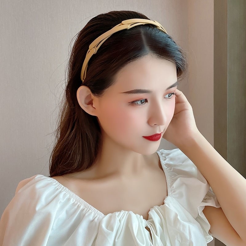 BOSJKT0060 Bando Lipat Fashion Korea Style Bandana Rambut Magic Folded Hairband