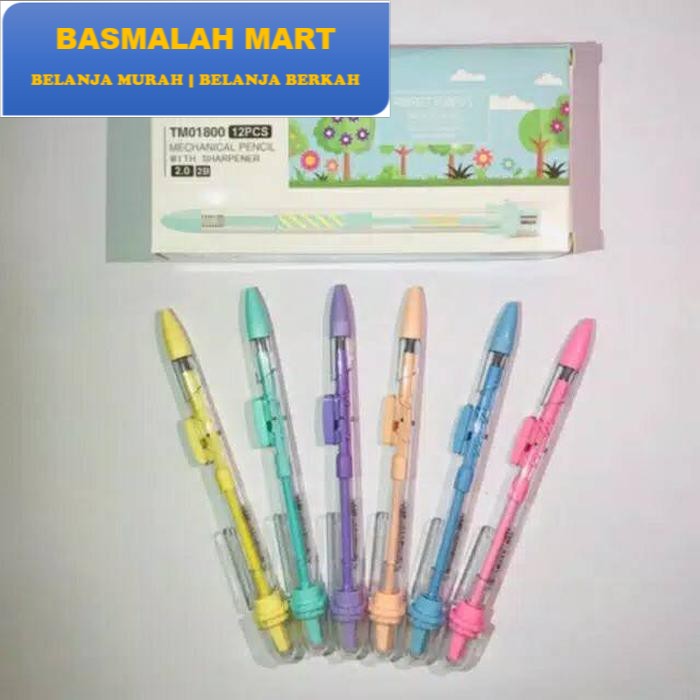 

Pensil tizo ecer | pensil mekanik | pensil isi 2.0mm Murah Berkualitas