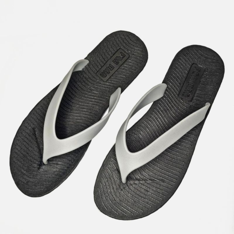 Sandal jepit pria full karet ukuran 39-43