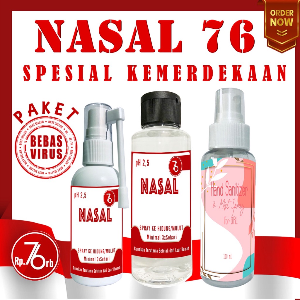 Nasal Spray Anosmia Semprot Hidung hilang penciuman Dewasa Anak Balita Obat Covid Hand Sanitizer